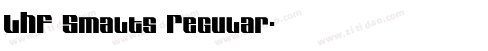 LHF Smalts Regular字体转换